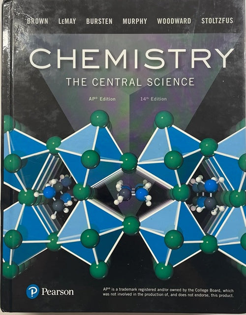 Chemistry The Central Science  14th Edition
