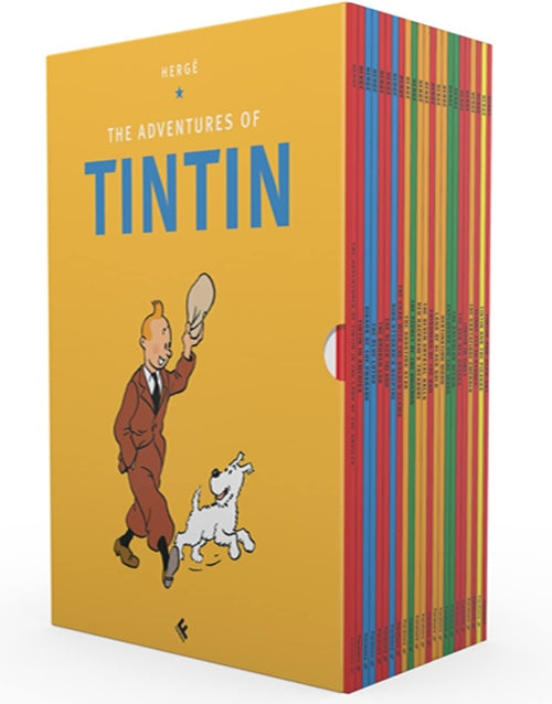Tintin Paperback Boxed Set 23 titles