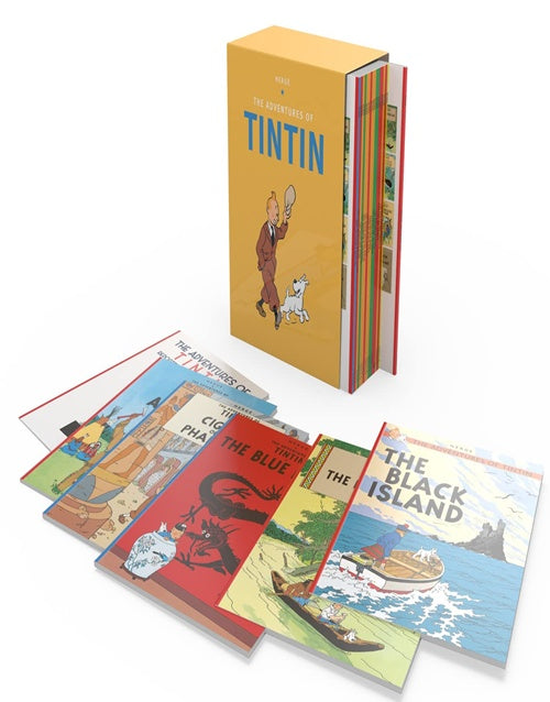 Tintin Paperback Boxed Set 23 titles